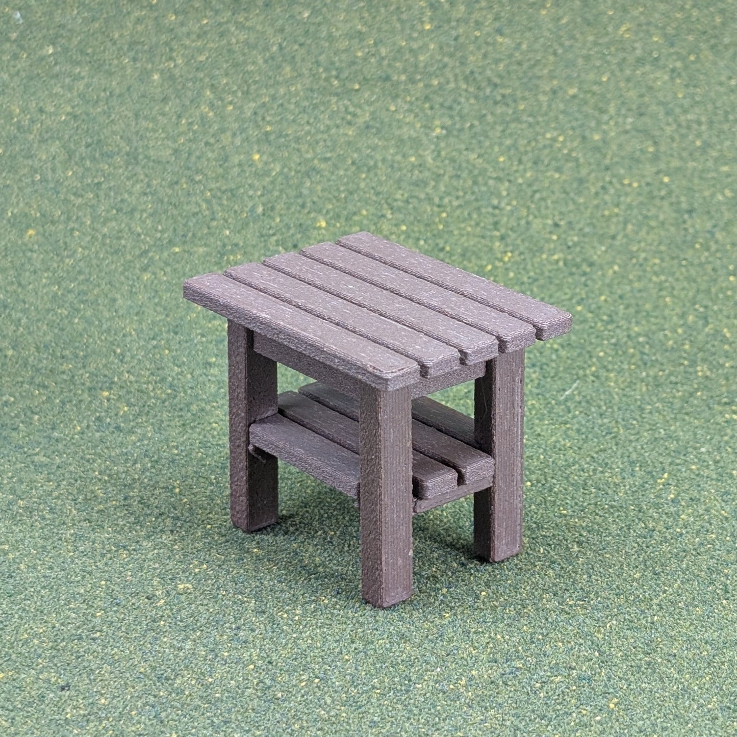 Patio Side Table 1:12 scale - 1 3/4" tall