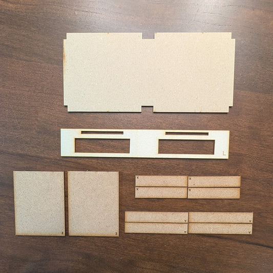Functioning drawers - set of two