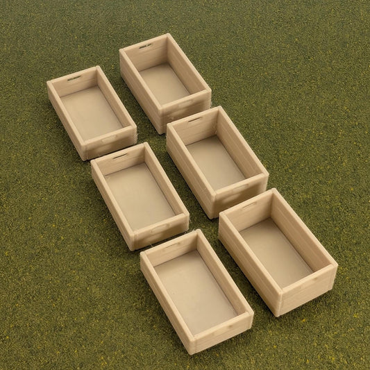 Mini Fruit or Vegetable Crates 1:12 scale