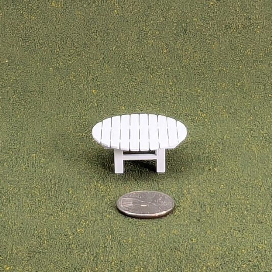 Round Coffee Table 1:24 scale - 5/8 " high
