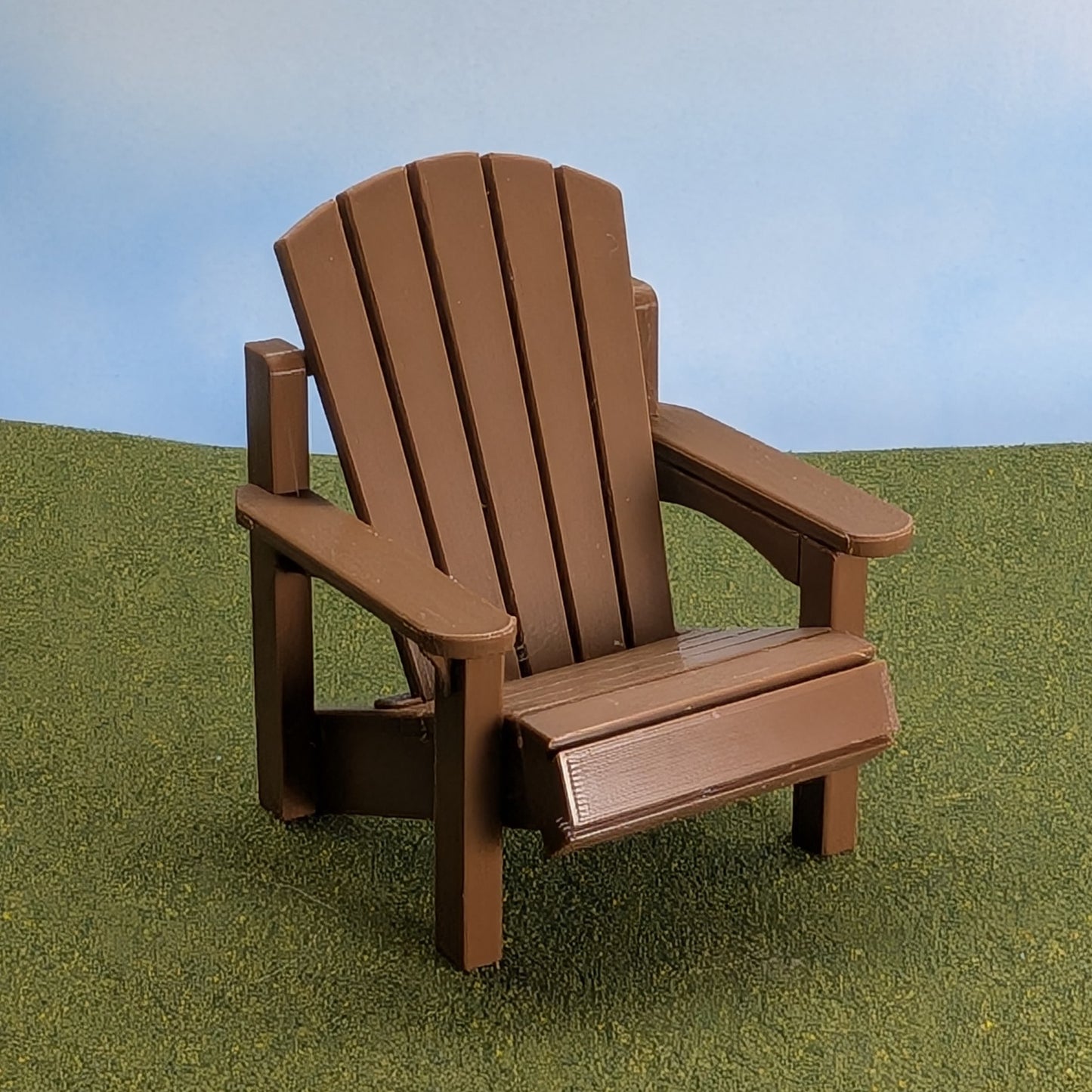 1:12 Scale Adirondack Chair     - 3 " tall