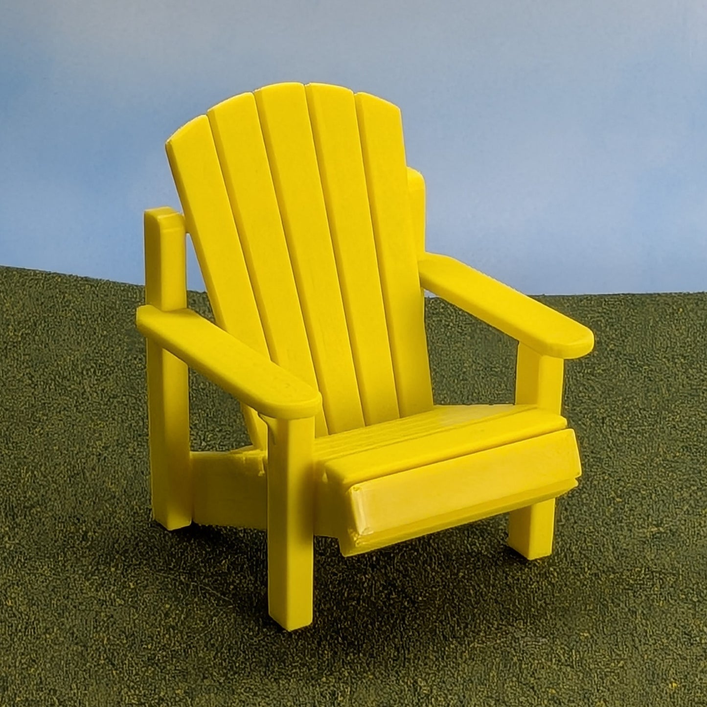 1:12 Scale Adirondack Chair     - 3 " tall