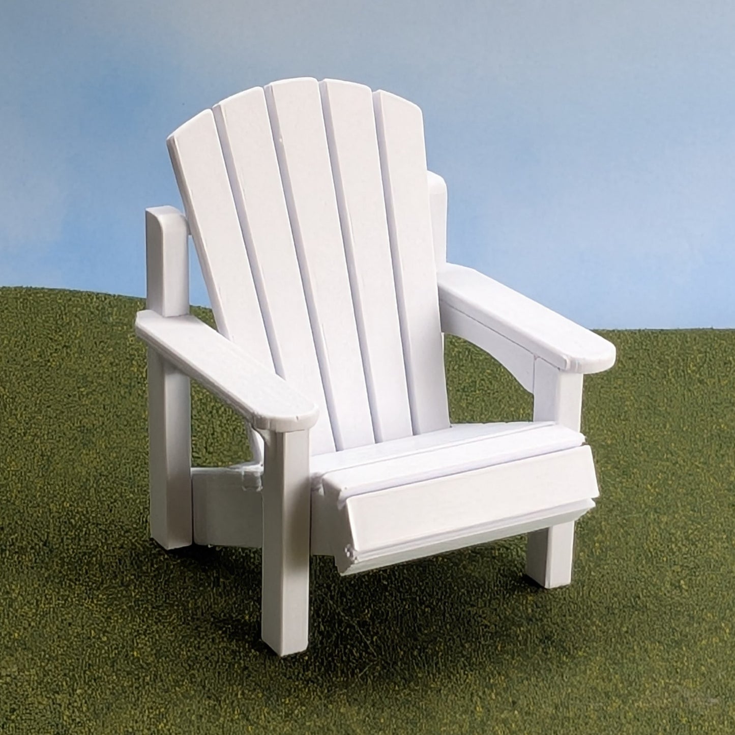 1:12 Scale Adirondack Chair     - 3 " tall
