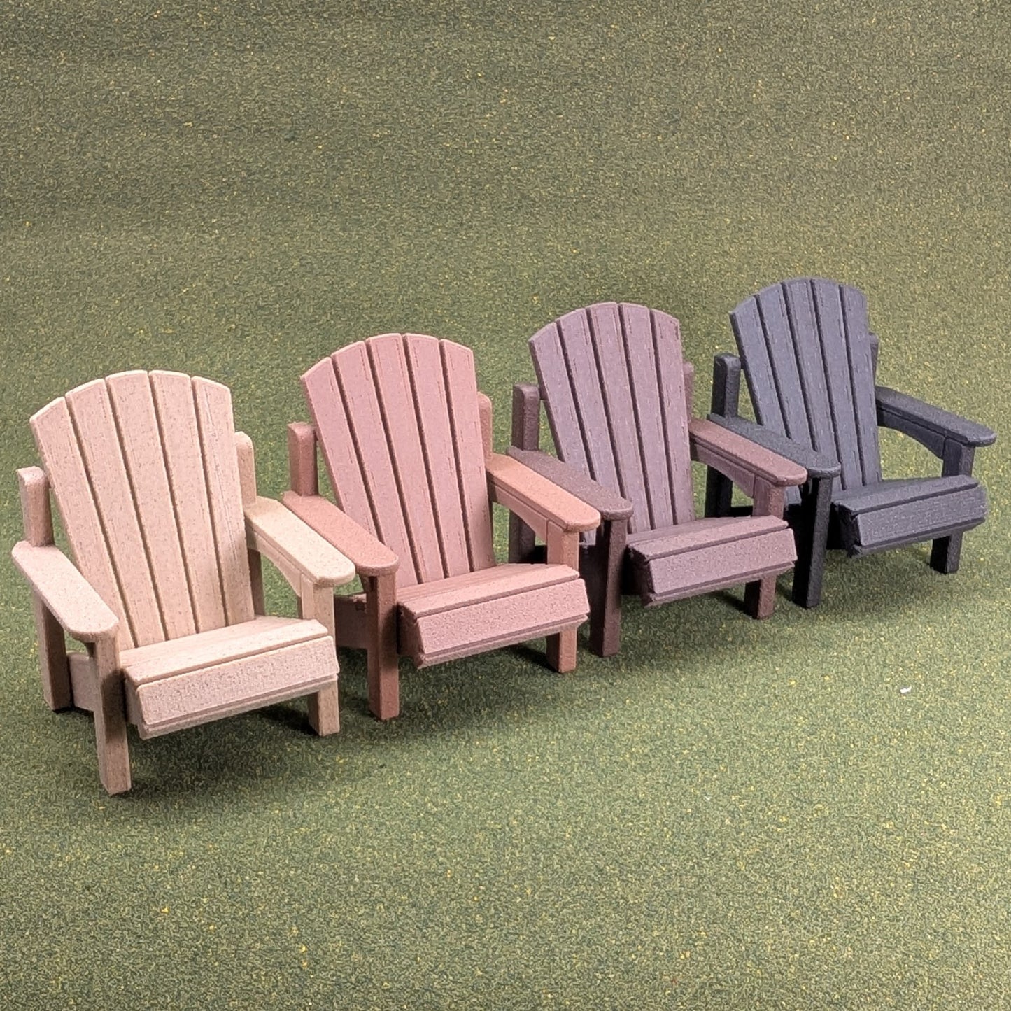 1:12 Scale Adirondack Chair     - 3 " tall