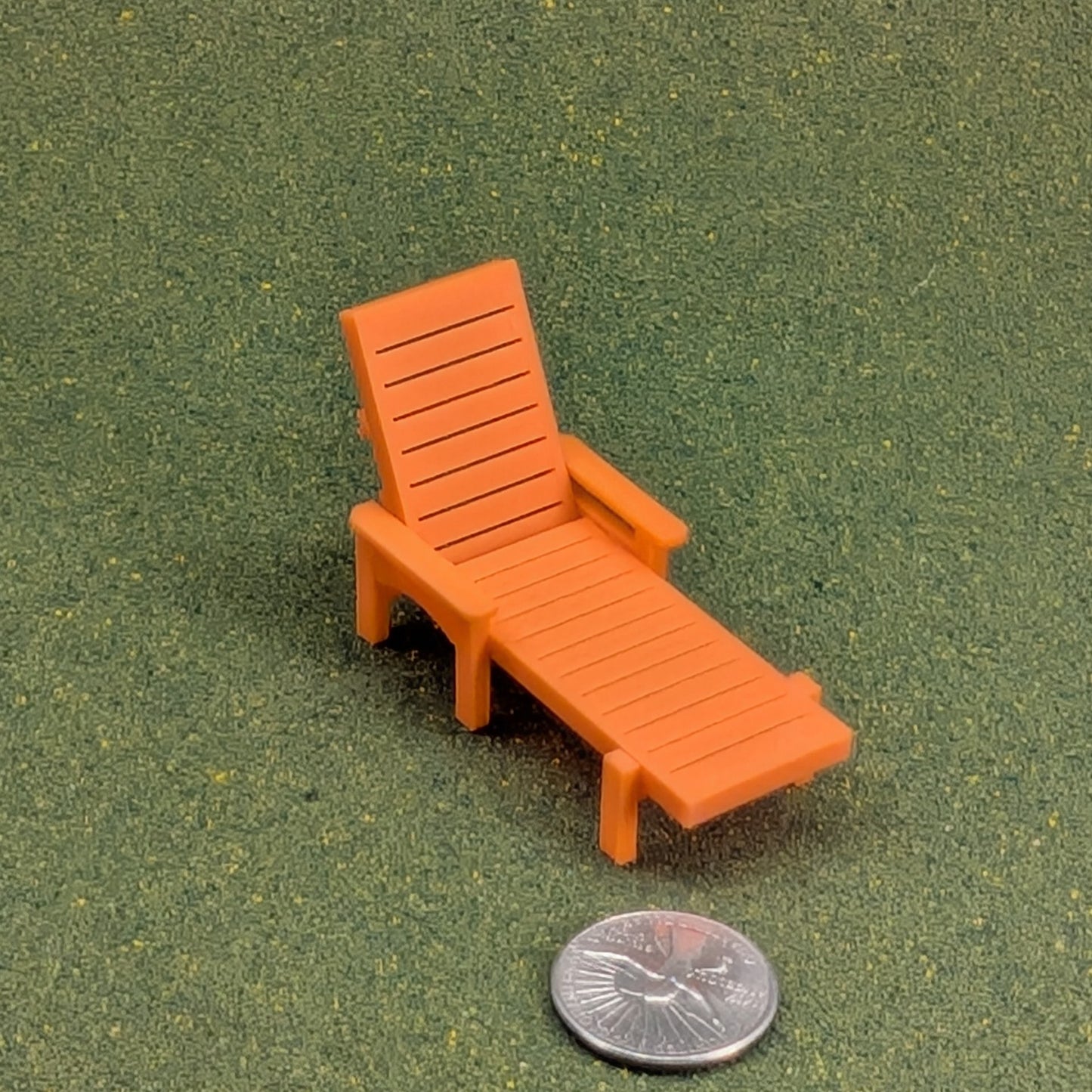 1:24 Scale Chaise Lounge Chair or Side Table - also available as a set