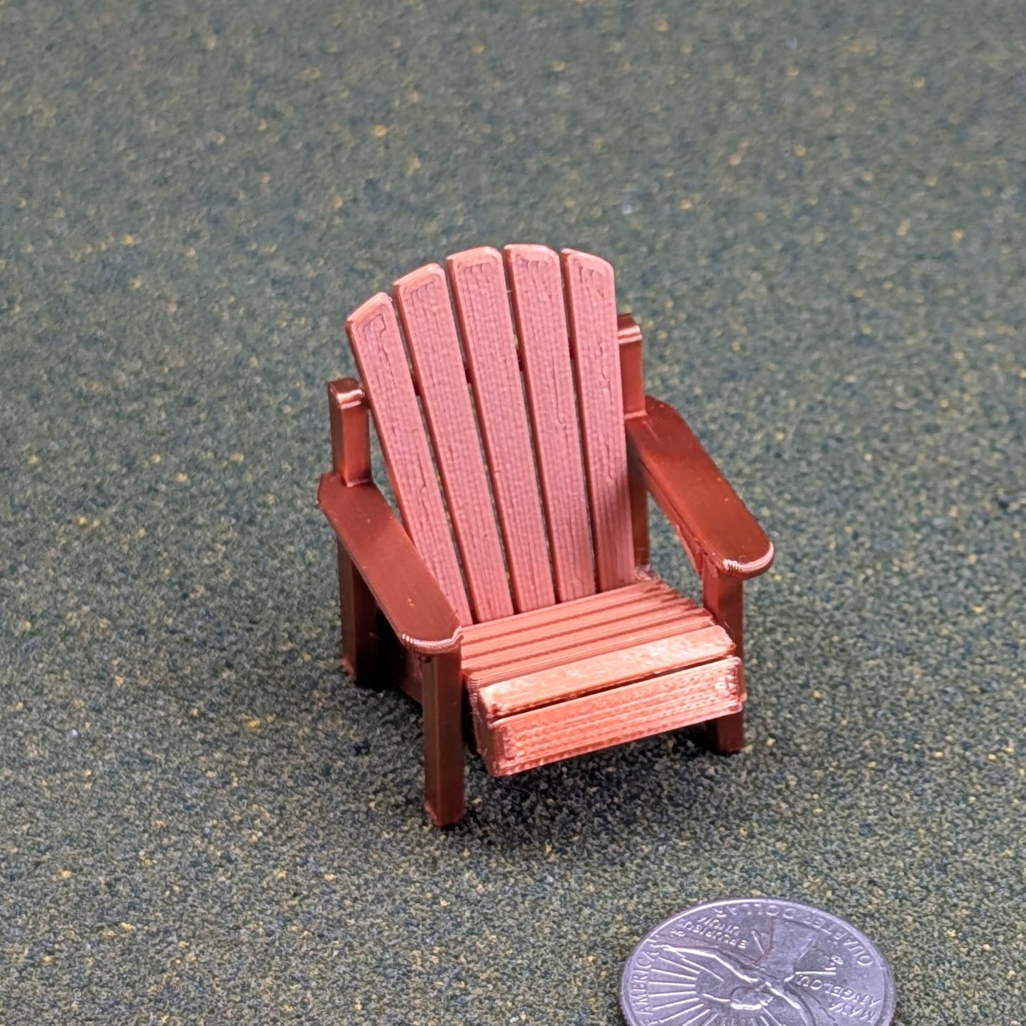1:24 Scale Adirondack Chair or Side Table - also available as a set