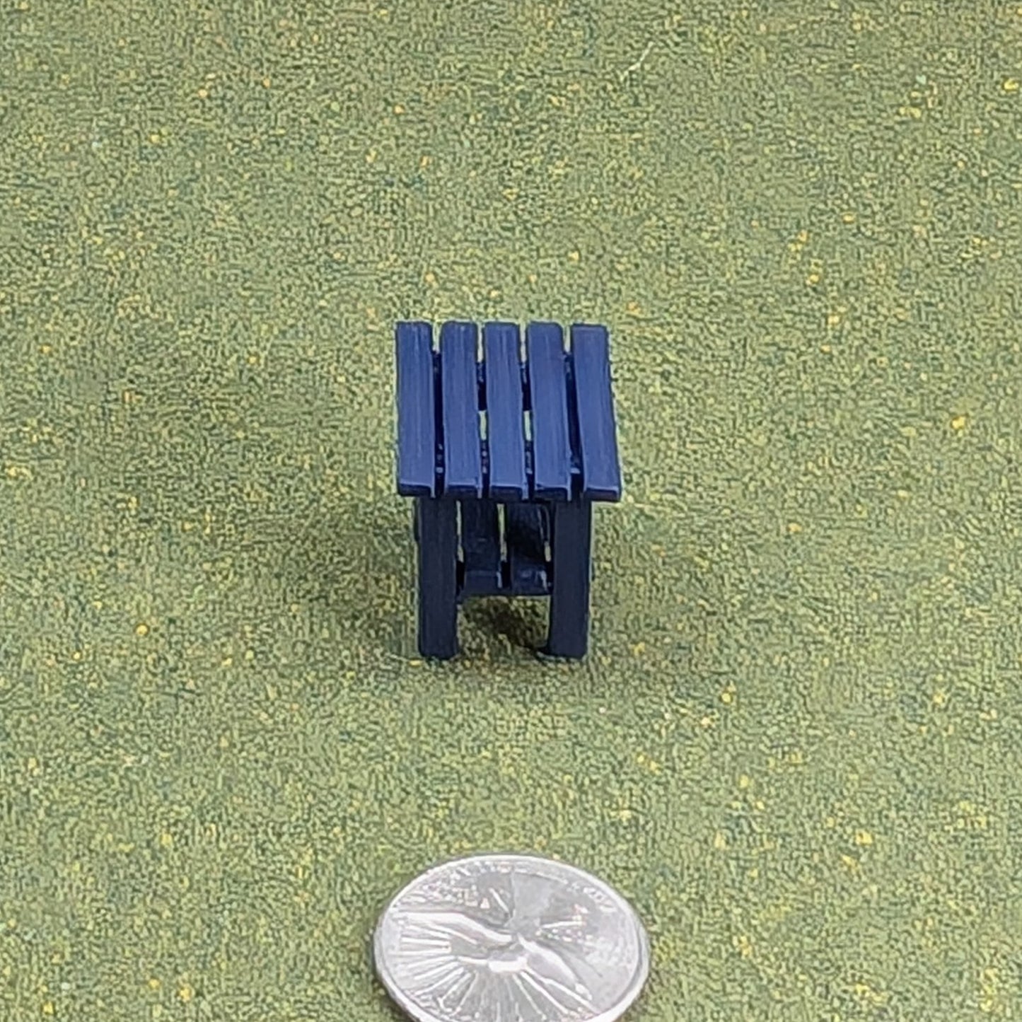 Patio Side Table  1:24  Half Scale -  1" tall