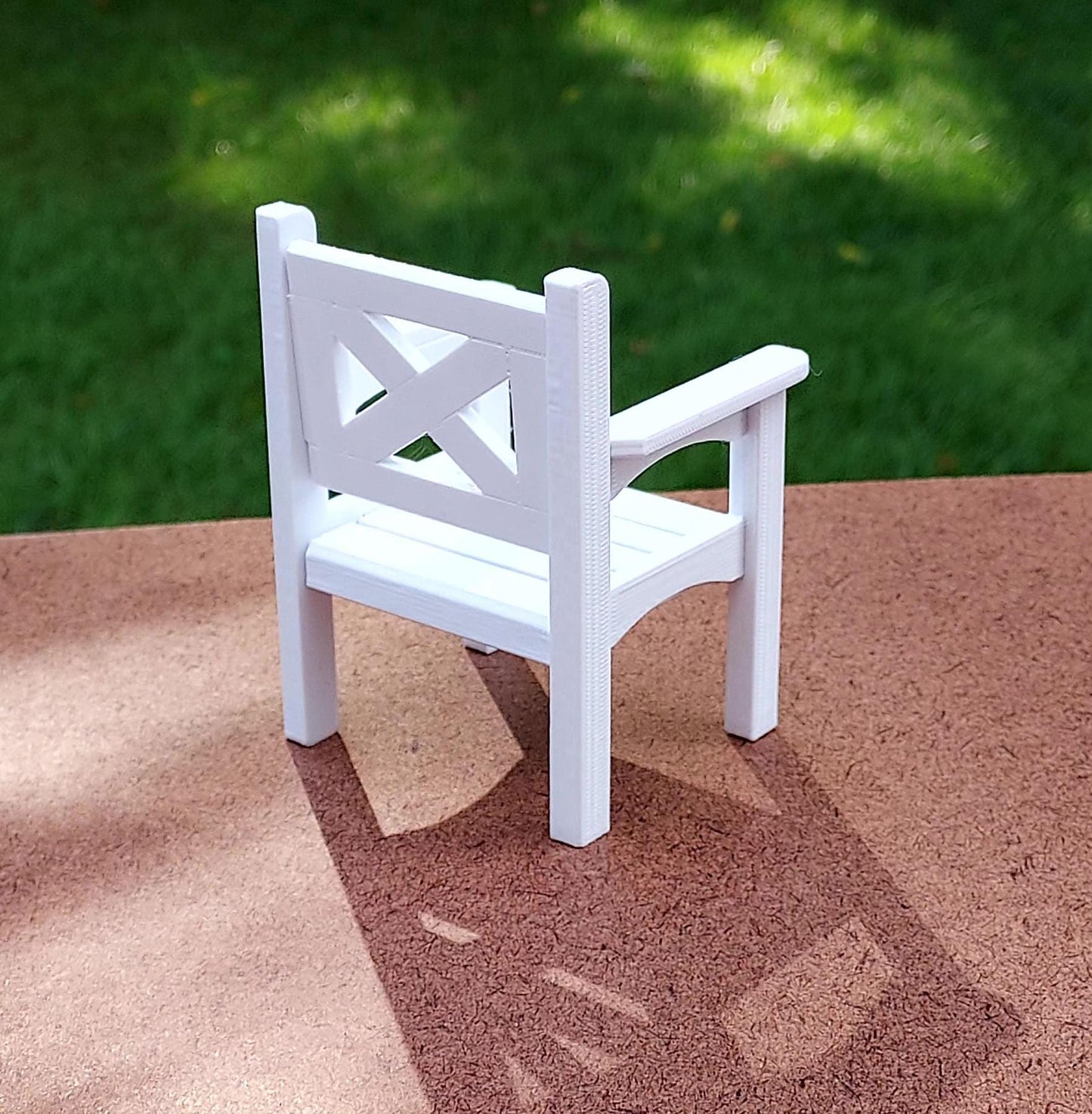 Patio Chair   1:12 scale -  3" tall