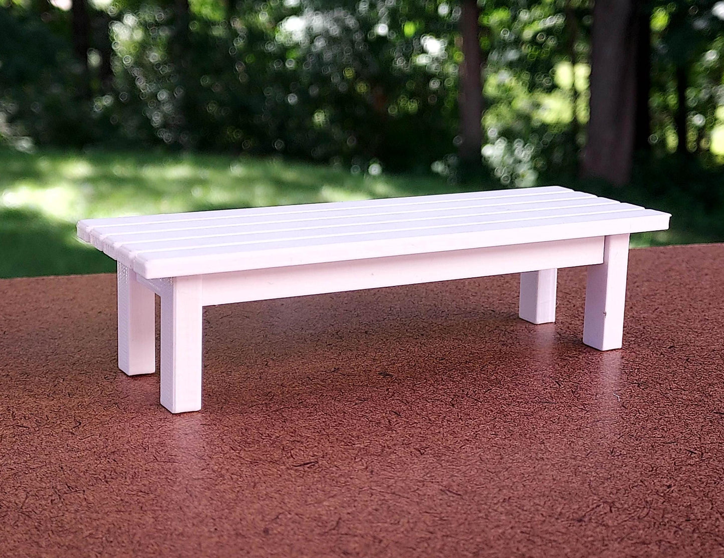 Patio Coffee Table 1:12 scale - 1 1/2" tall