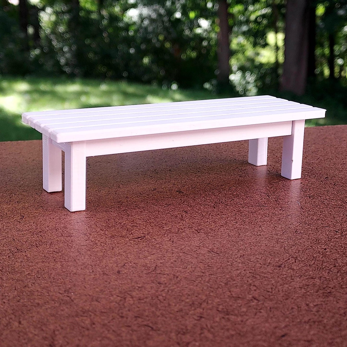Patio Coffee Table 1:12 scale - 1 1/2" tall