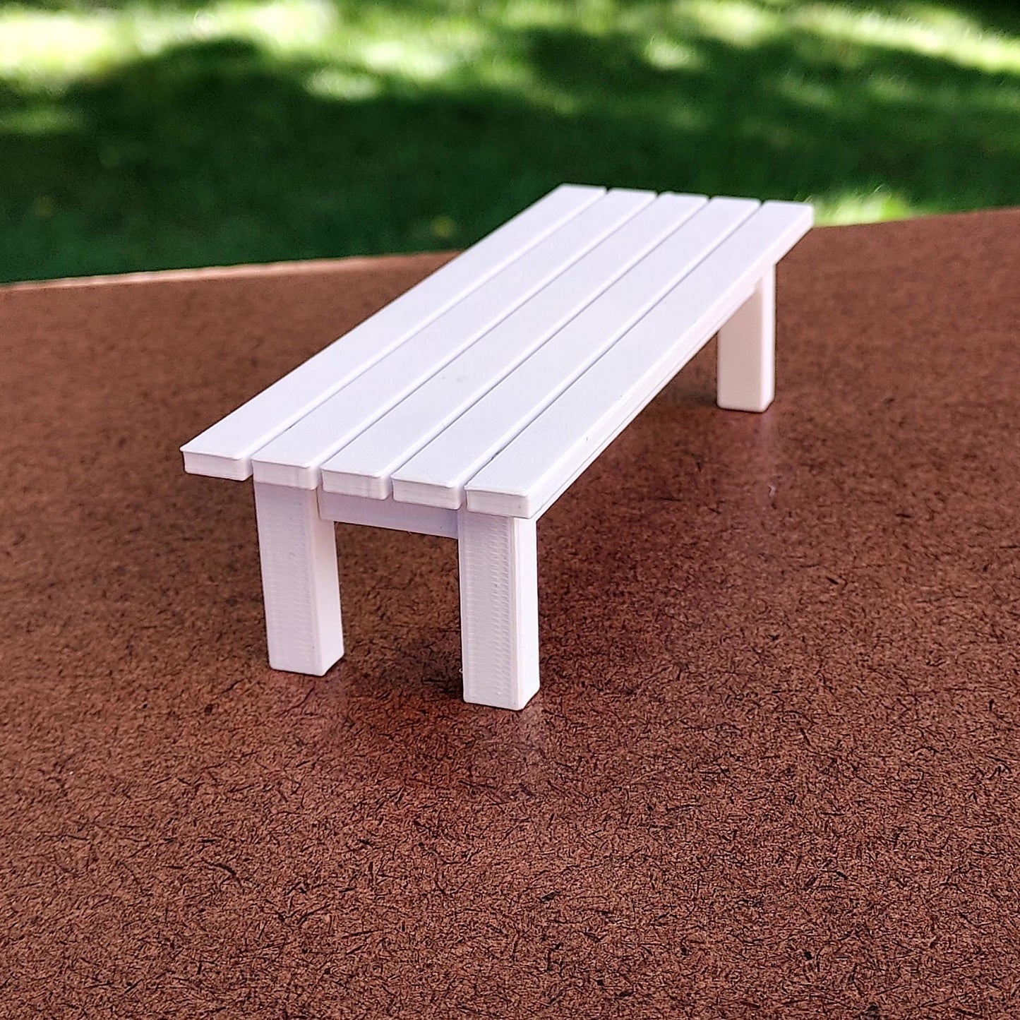 Patio Coffee Table 1:12 scale - 1 1/2" tall