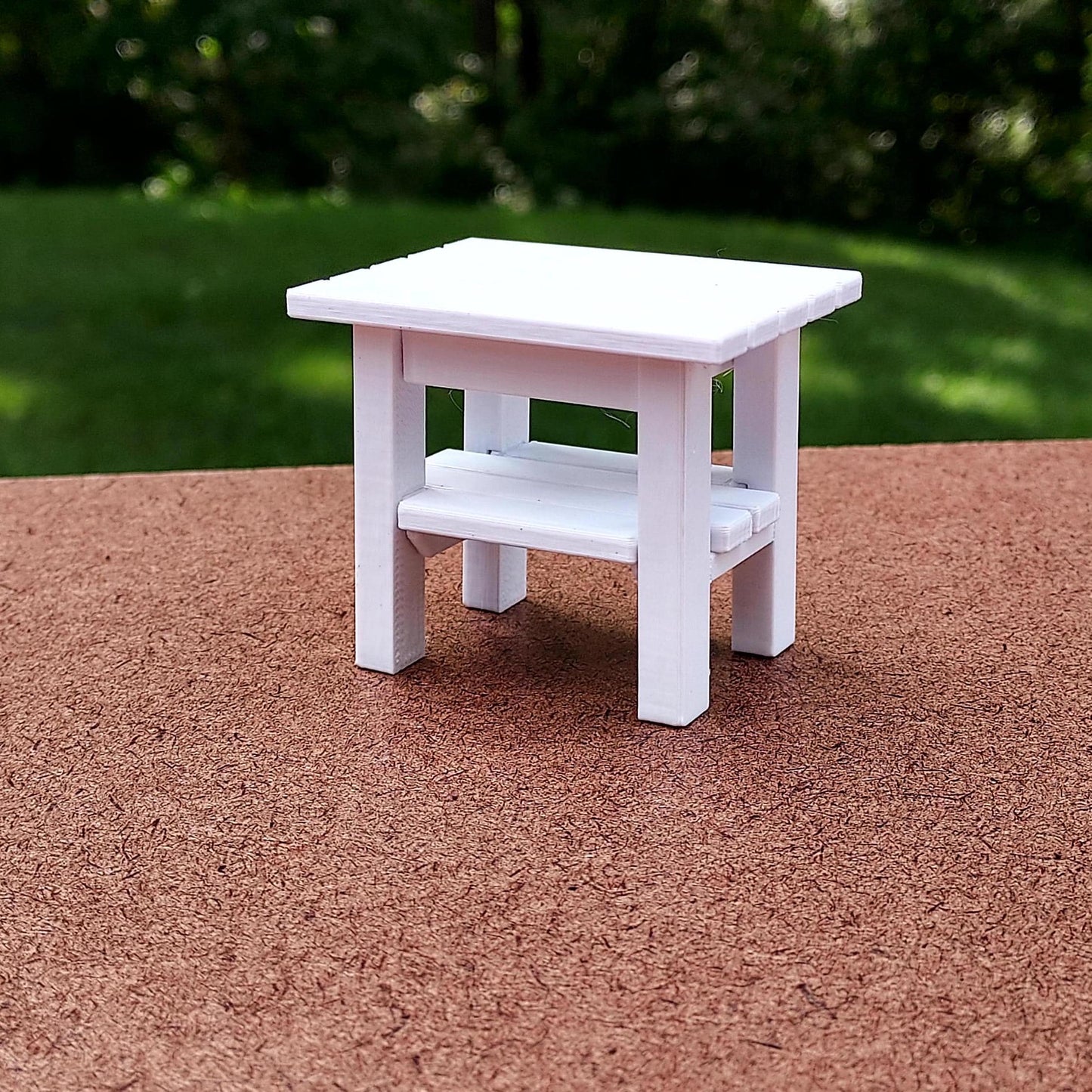 Patio Chair Furniture Set - 2 chairs and a table in 1:12 scale