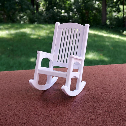 Patio Rocking Chair   1:12 Scale