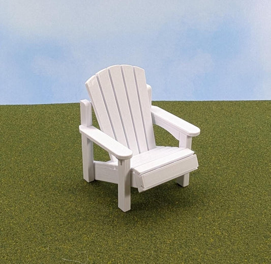 Adirondack Chair    1:12 scale - 3 1/2" tall