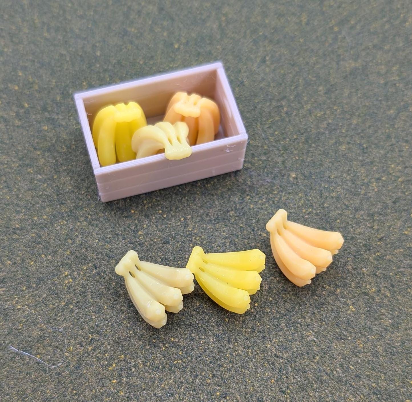 Miniature Produce Vegetables Fruit - Apples Peppers Pumpkins Bananas Oranges 1:12 scale
