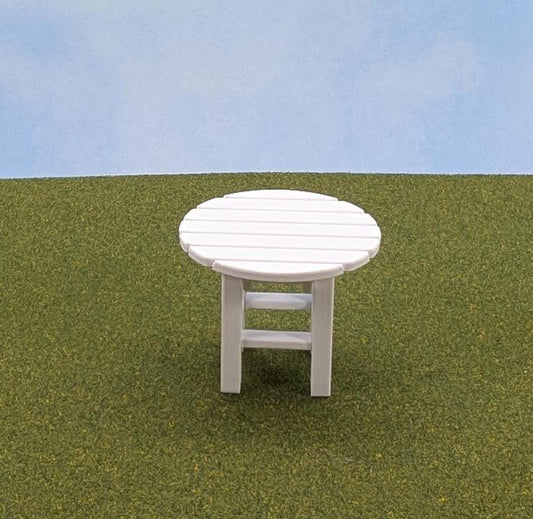 Adirondack Side Table   1:12 scale - 1  3/4" tall