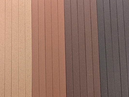 1:12 Scale Dollhouse Flooring - Simulated Hardwood, 60 Square Inches