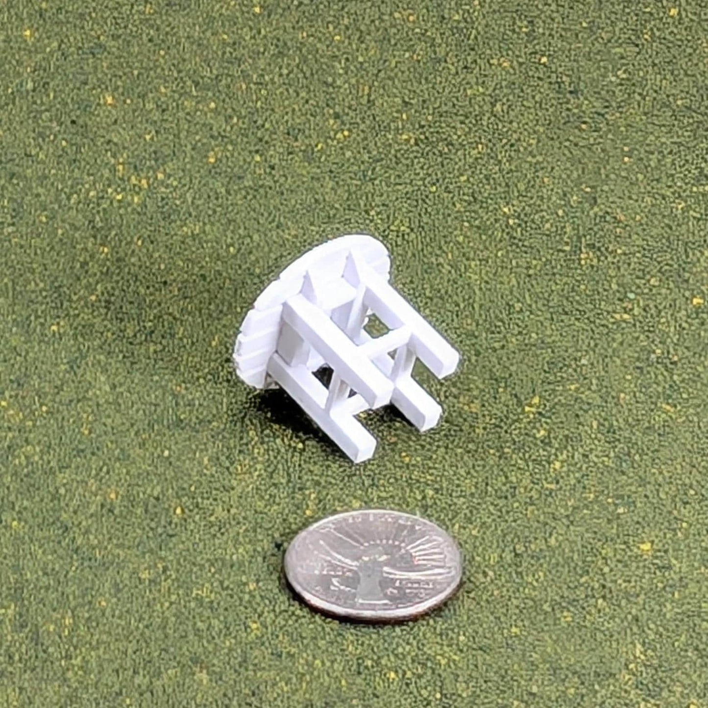 Adirondack Side Table  1:24  Half Scale -  7/8"  tall