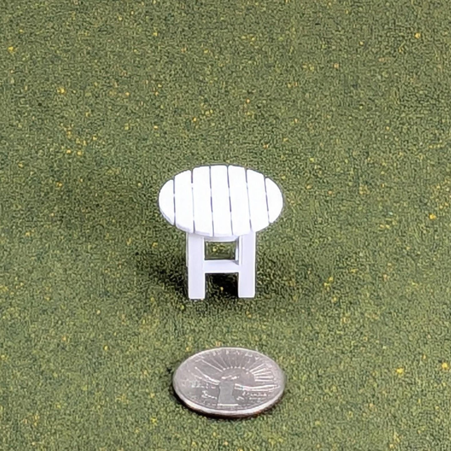 Adirondack Side Table  1:24  Half Scale -  7/8"  tall