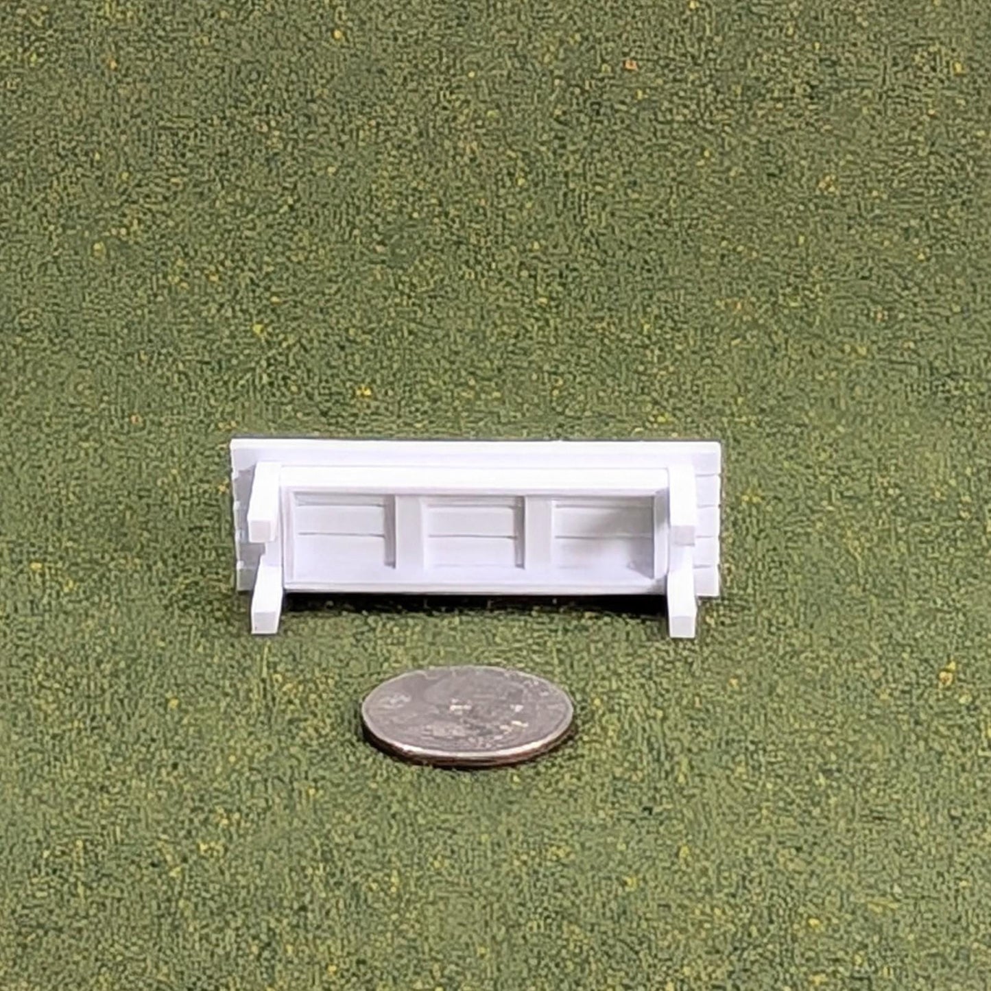 Patio Coffee Table  1:24 scale - 5/8" tall