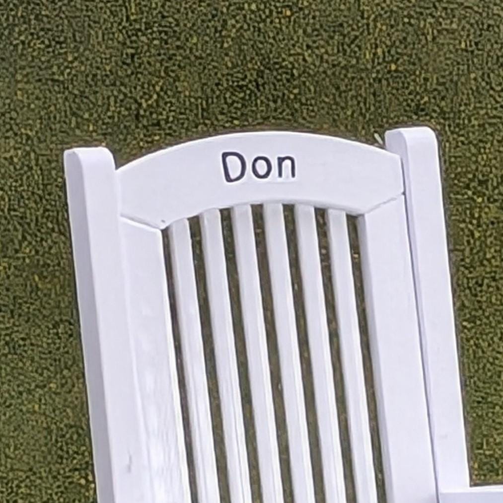 Personalized Rocking Chair  for table decor or memorial - 1:12 Scale