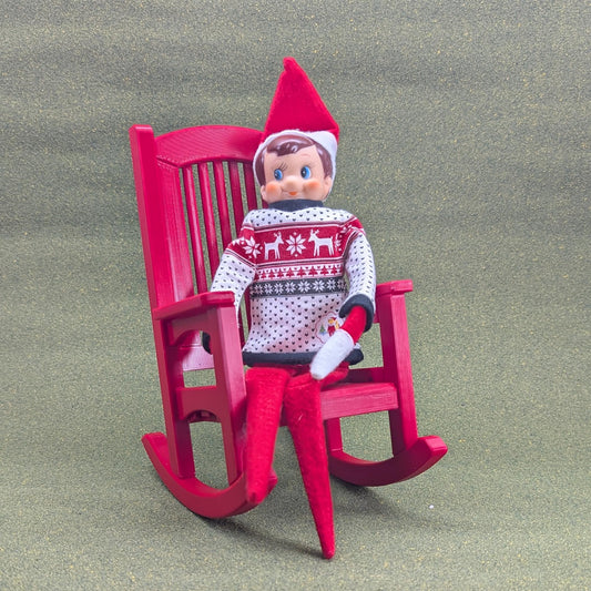 Rocking Chair   1:6 scale - 8 1/2" tall