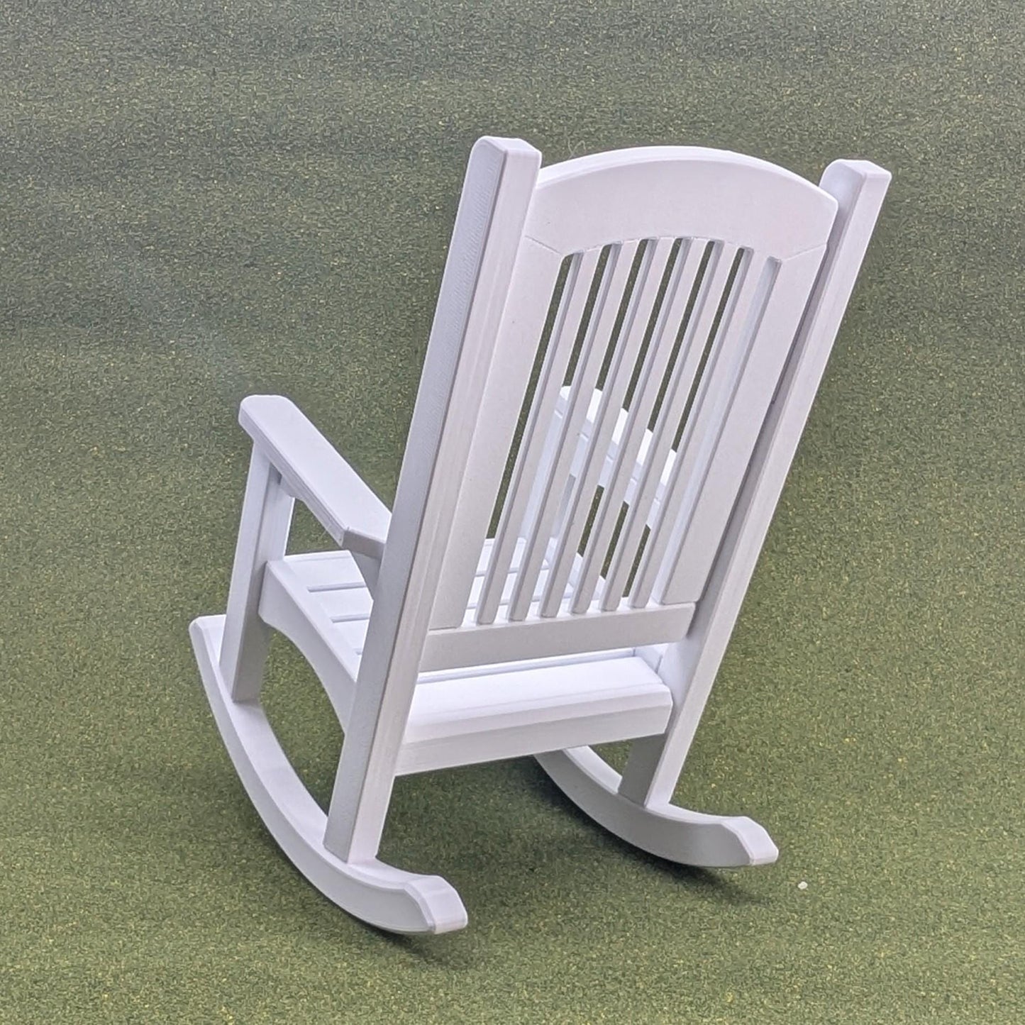 Rocking Chair - personalized -   1:6 scale - 8 1/2" tall