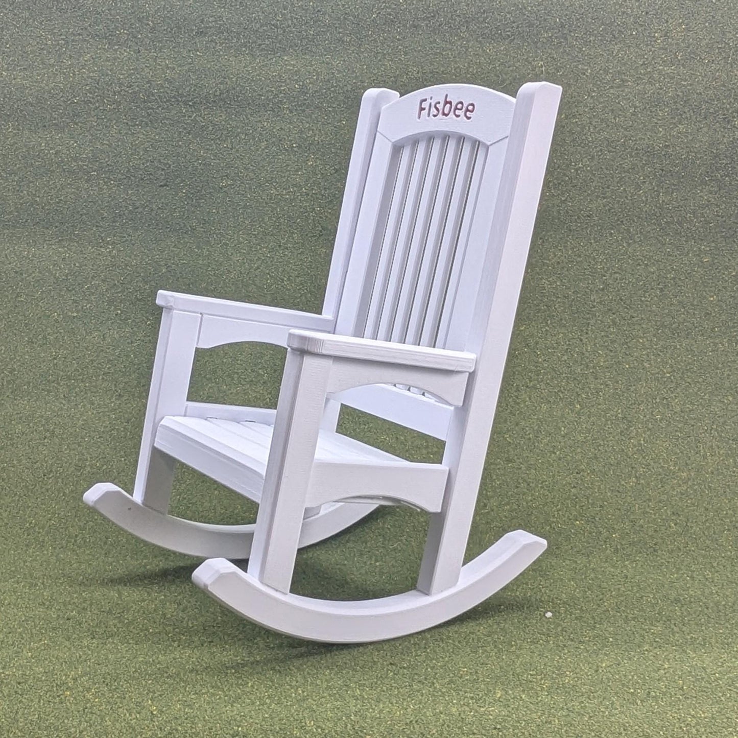 Rocking Chair - personalized -   1:6 scale - 8 1/2" tall
