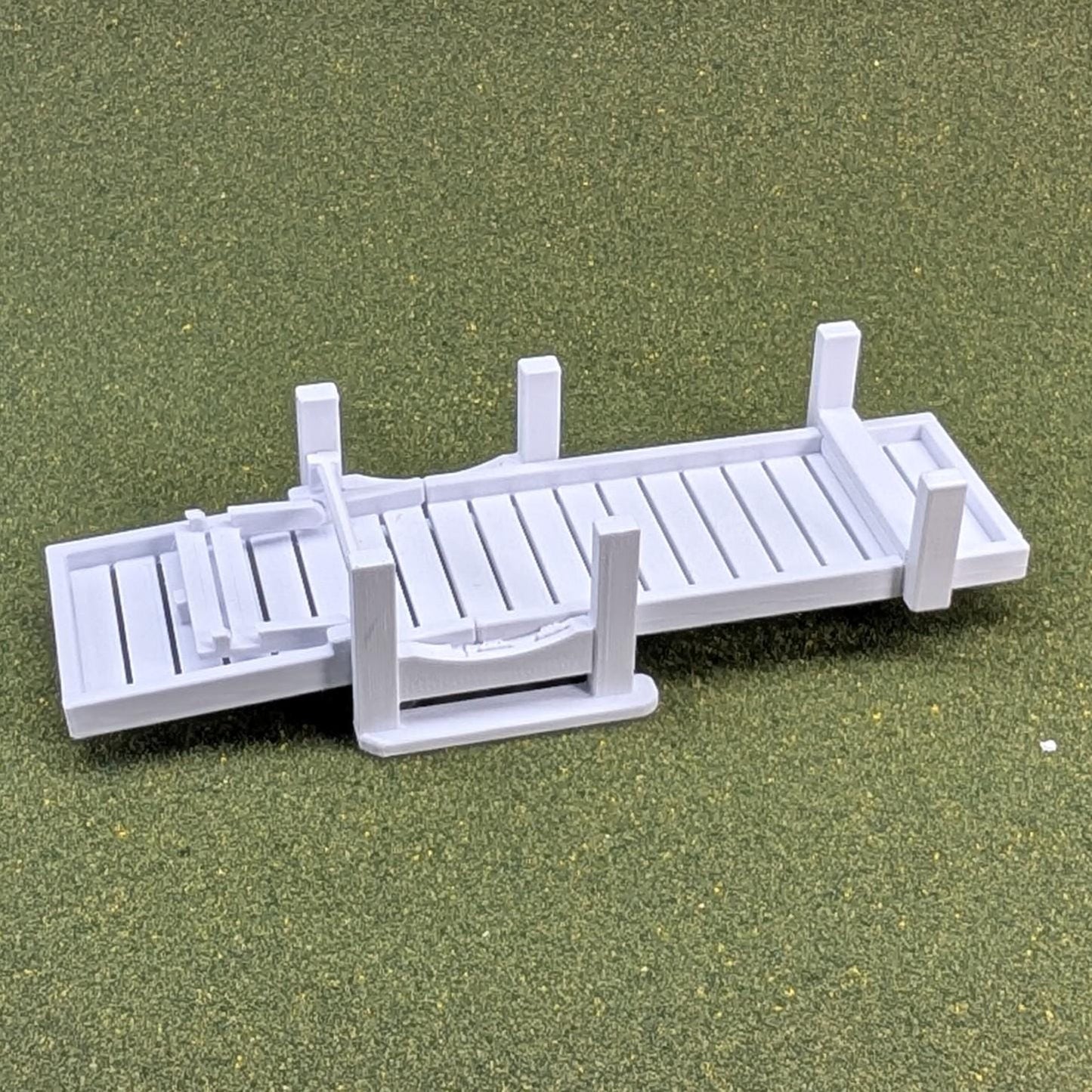 Chaise Lounge Chair    1:12 Scale -  3 1/2" tall - also available as a set