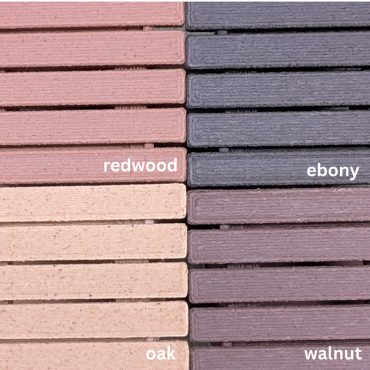 1:12 Scale Dollhouse Flooring - Simulated Hardwood, 60 Square Inches